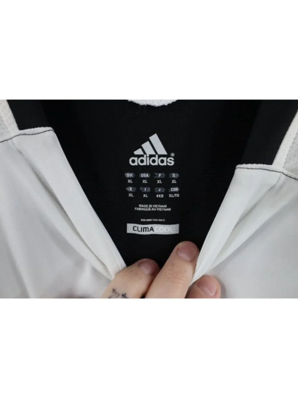 Adidas Mens XL Team Issued Western Michigan University Football T-Shirt White